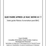 QUE FAIRE AVEC LE BAC A1