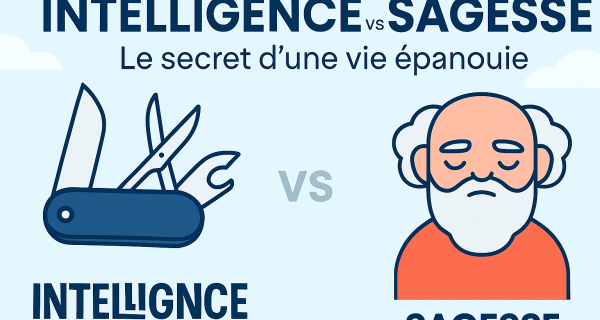 Intelligence vs Sagesse : deux forces pour une vie pleine de sens.