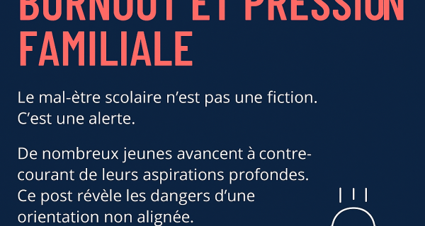 📌 Orientation subie = souffrance silencieuse. Découvrez comment éviter le burnout et reprendre le contrôle de votre avenir avec ZATCHÊDA Coaching Center.